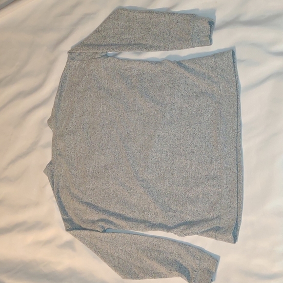 Angle Kiss Maternity Gray 'Mama Bear' Sweater - Picture 4 of 5